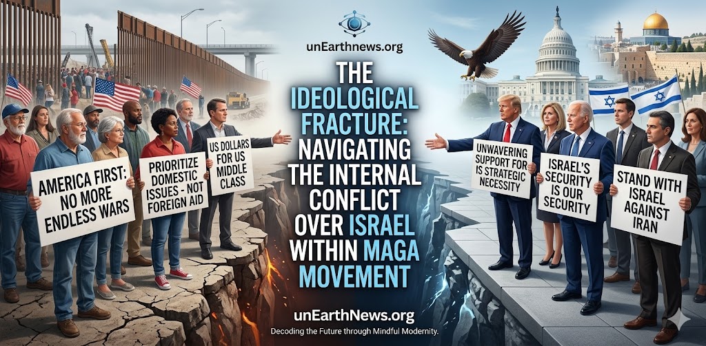Political analysis of the internal conflict over Israel within the MAGA movement 2026